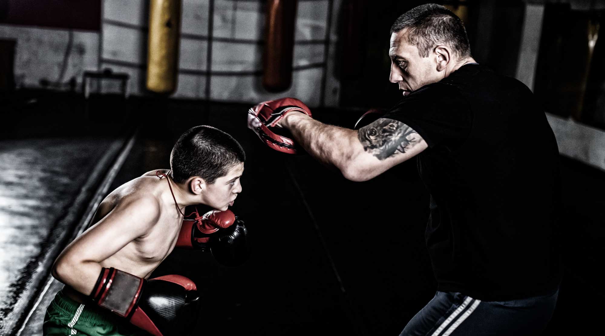 kids boxing 4-corners